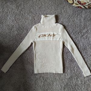 DKNY Ribbed Turtleneck Sweater